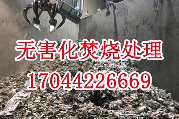 焚燒處置